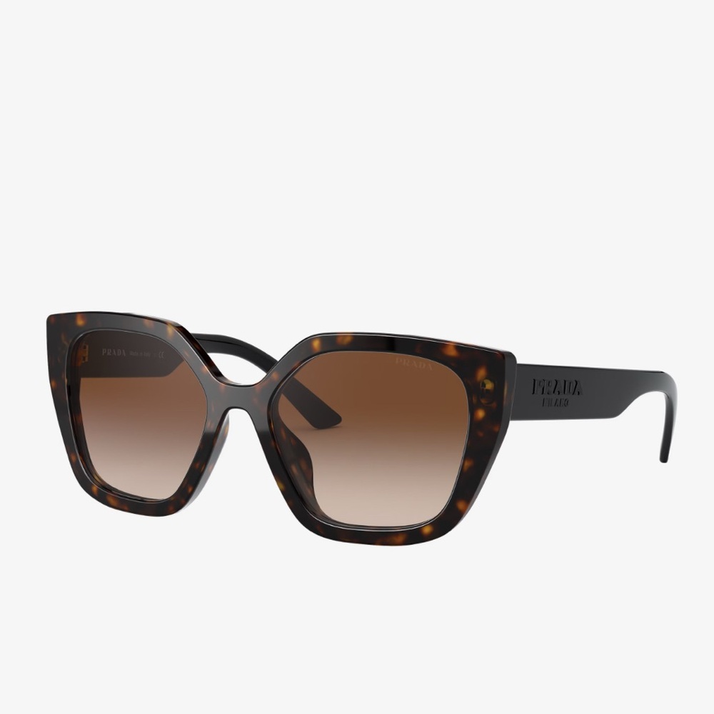 Prada Women's Tortoise Brown Sunglasses